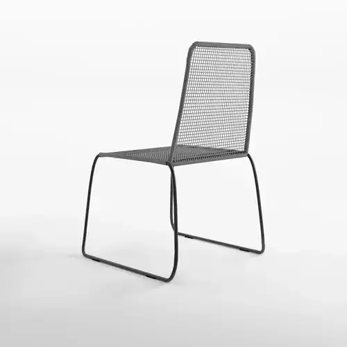 Davo Chair Stackable 3D Model