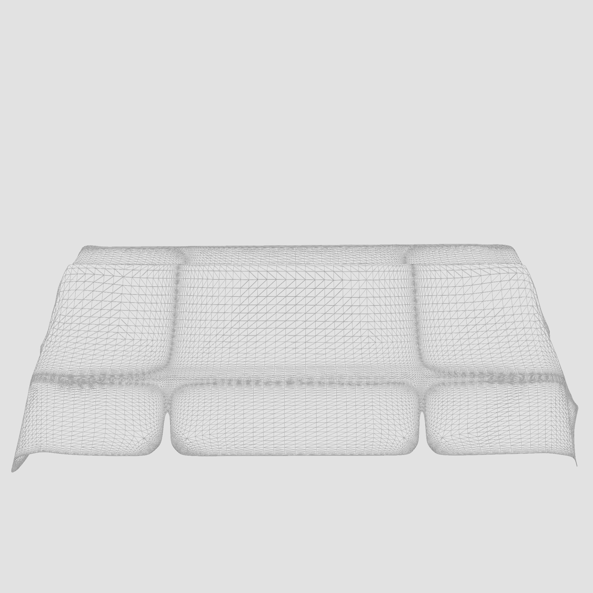 Dalom Roof Extra Navy 3D Model Low-poly 3D model_4