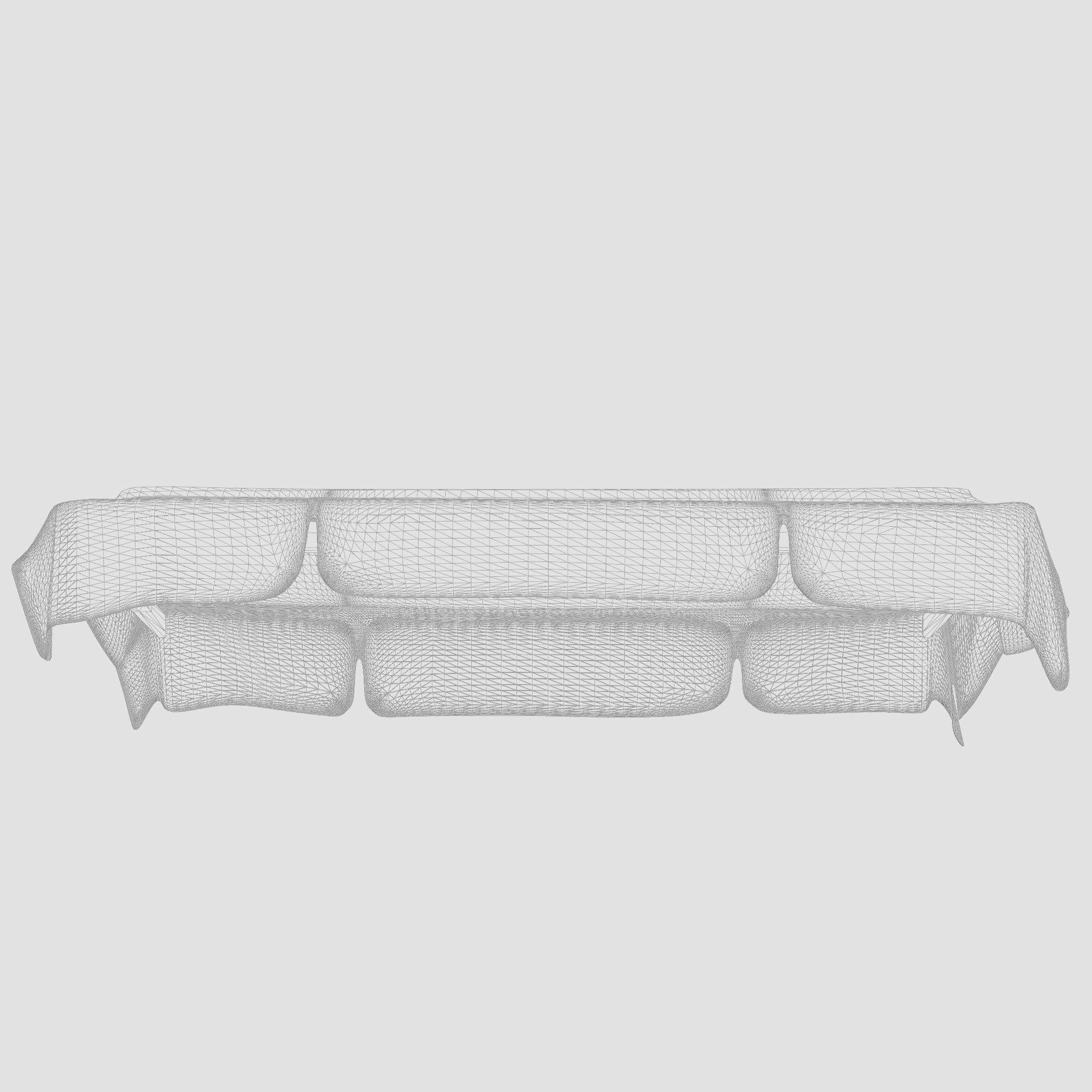 Dalom Roof Extra Navy 3D Model Low-poly 3D model_7