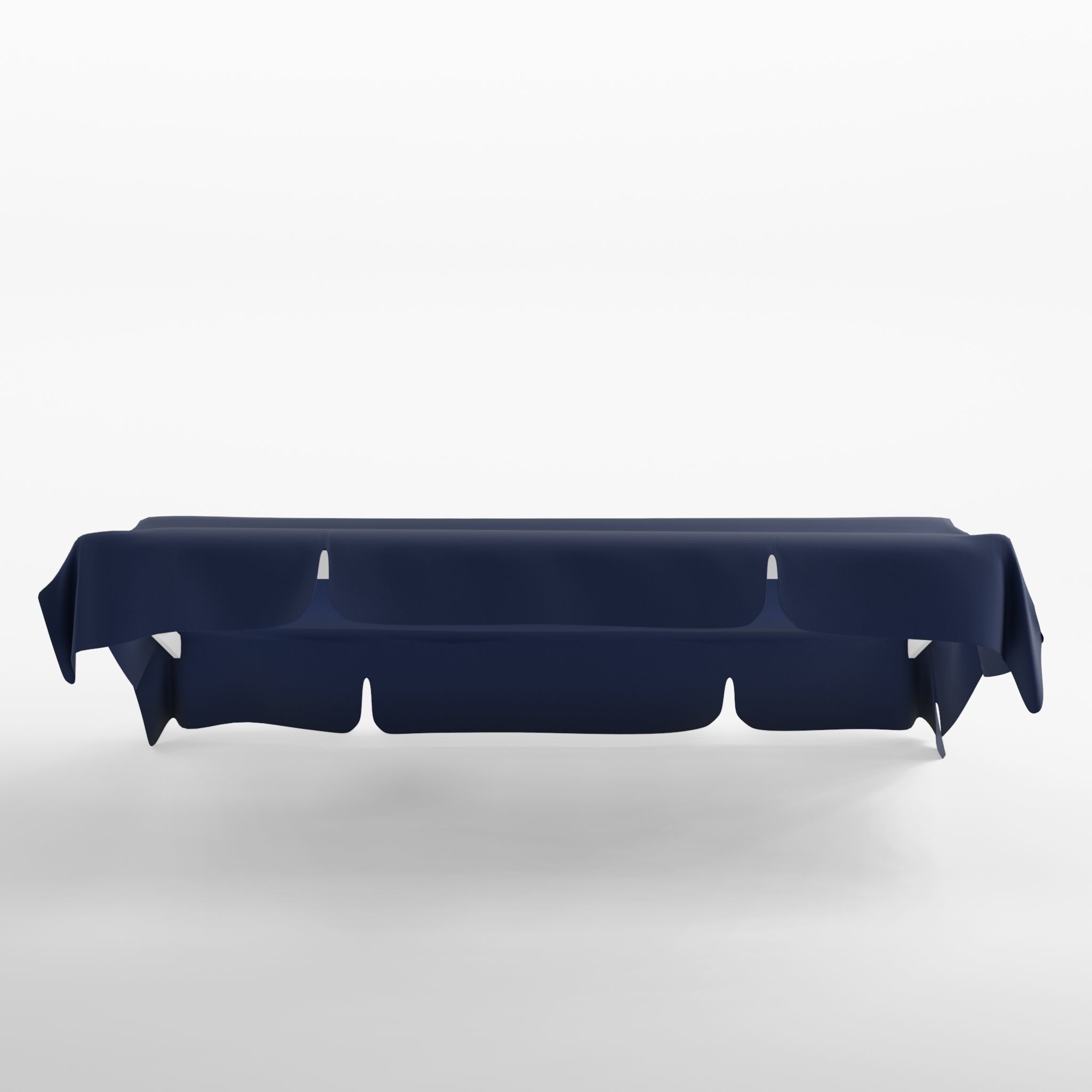 Dalom Roof Extra Navy 3D Model Low-poly 3D model_3