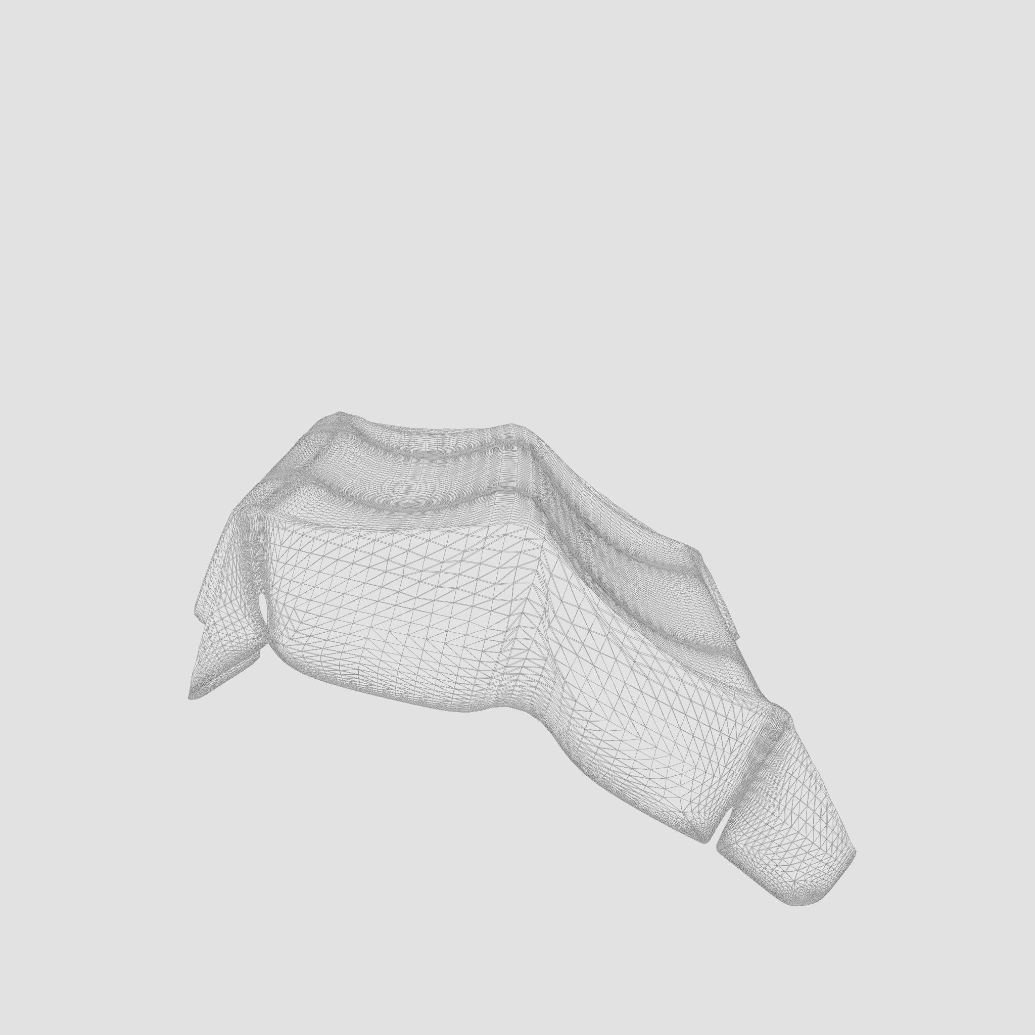 Dalom Roof Extra Black 3D Model Low-poly 3D model_6