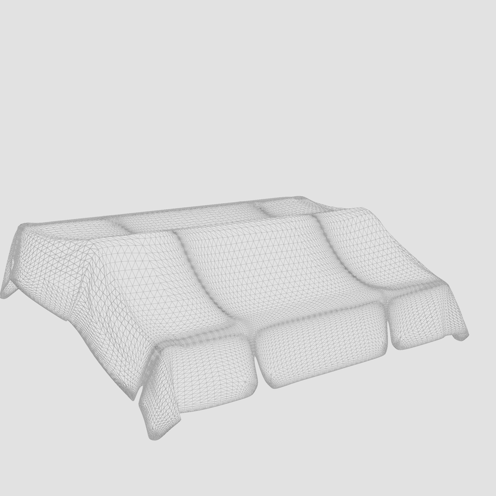 Dalom Roof Extra Black 3D Model Low-poly 3D model_5