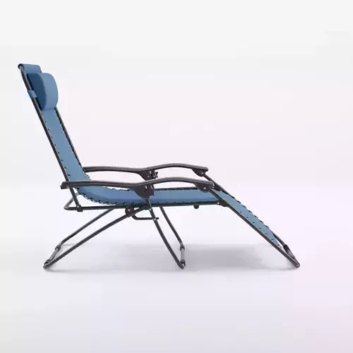 Baden Baden Chair Blue 3D Model
