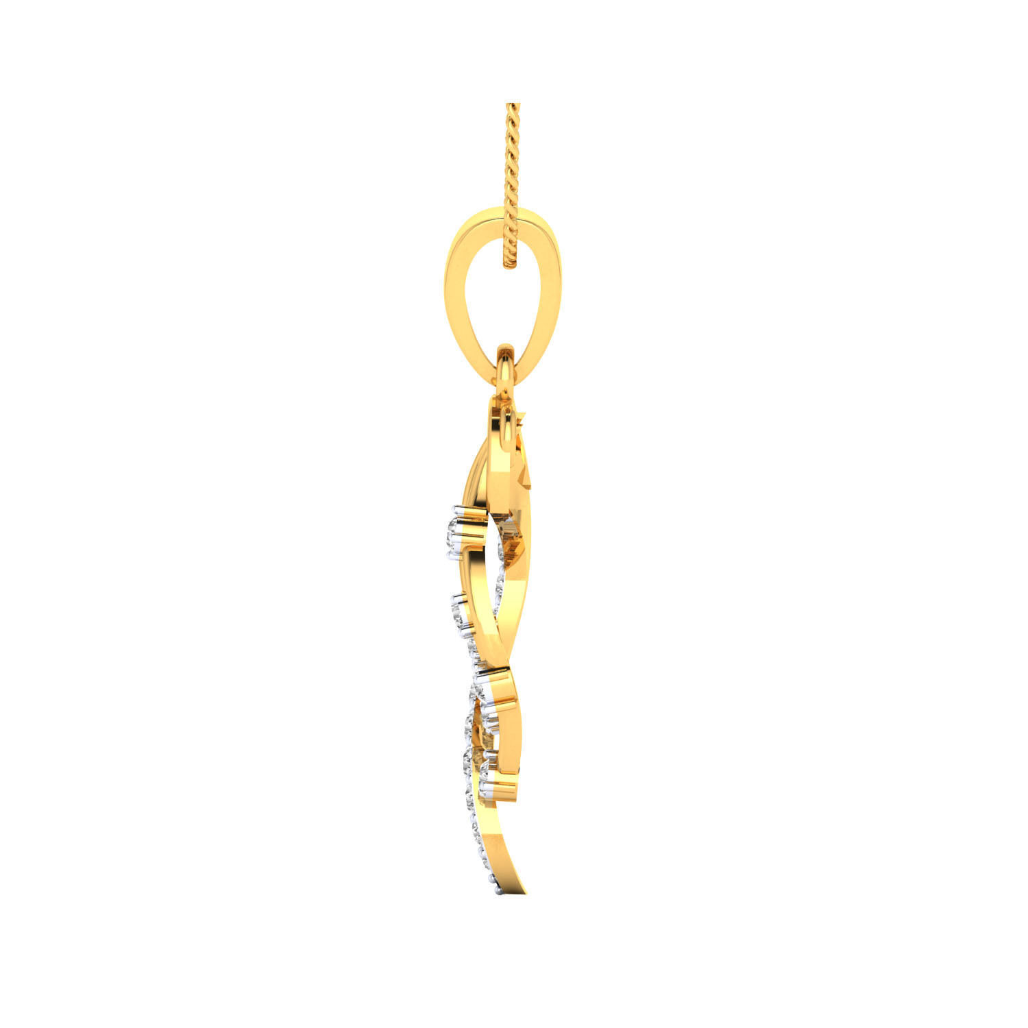 Women Pendant STL OBJ FBX Renders Details 3D print model_14