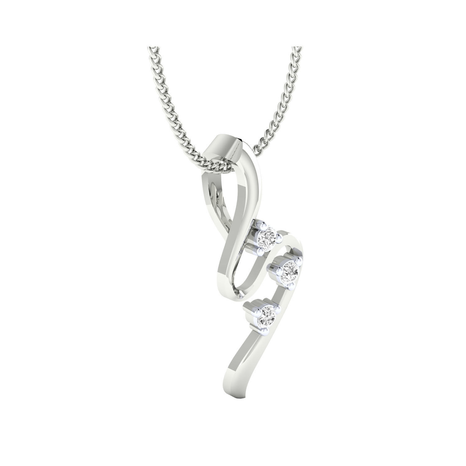 Women Pendant STL OBJ FBX Renders Details 3D print model_4