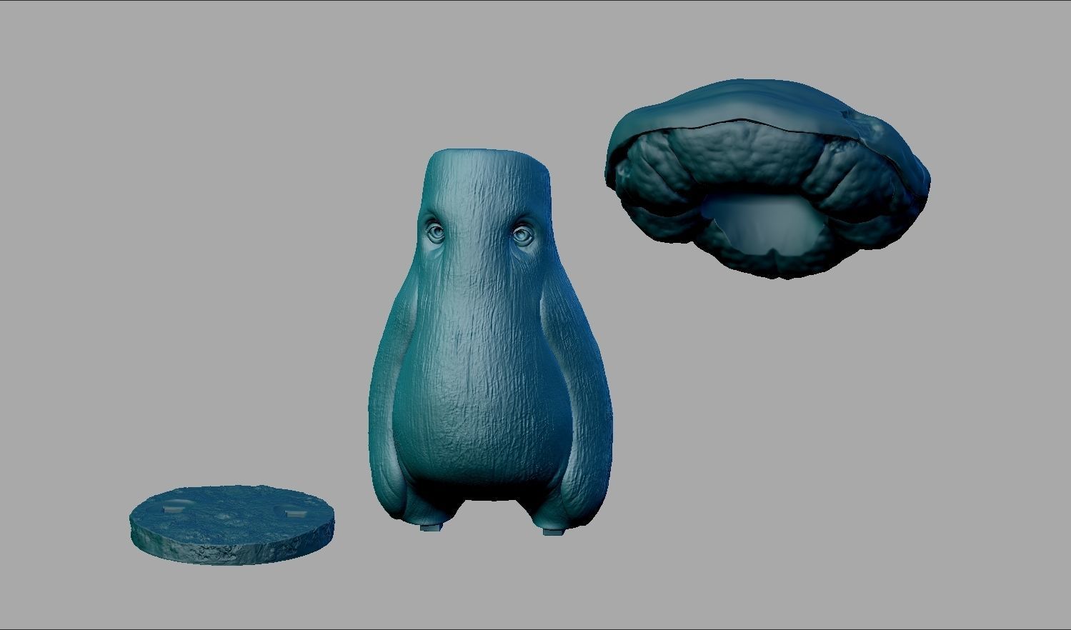 Tim the mmushroom 3D print model_7