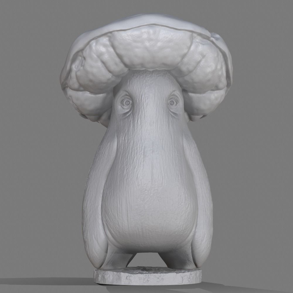 Tim the mmushroom 3D print model_4