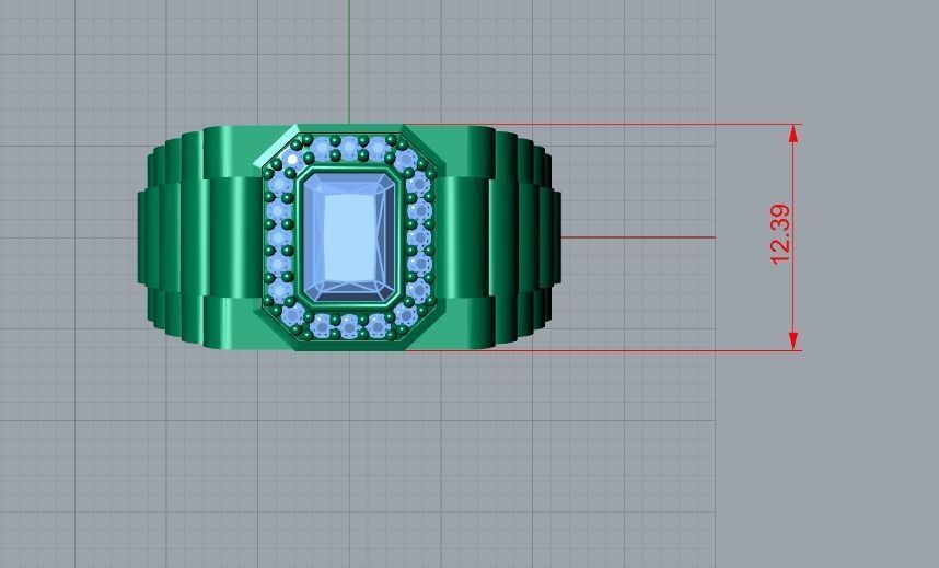 jewelry ring 3D print model_7