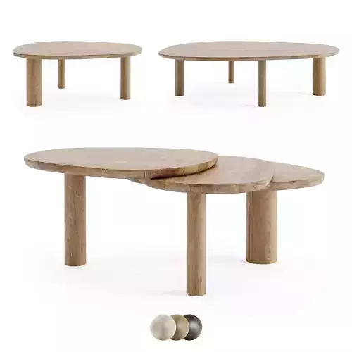 Bolia Coffee Table Latch 3D model