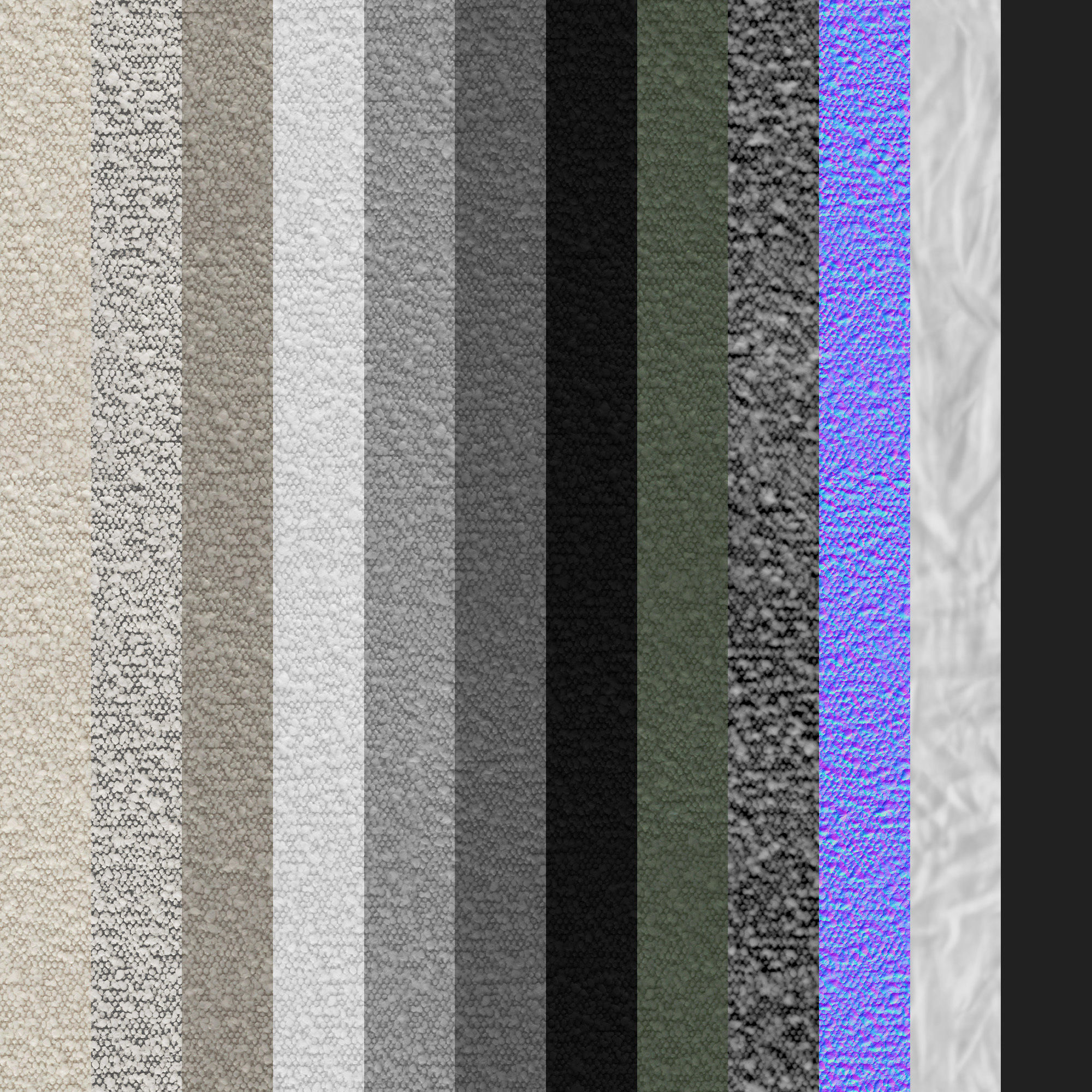 Boucle Fabric 01 Materials Texture_6