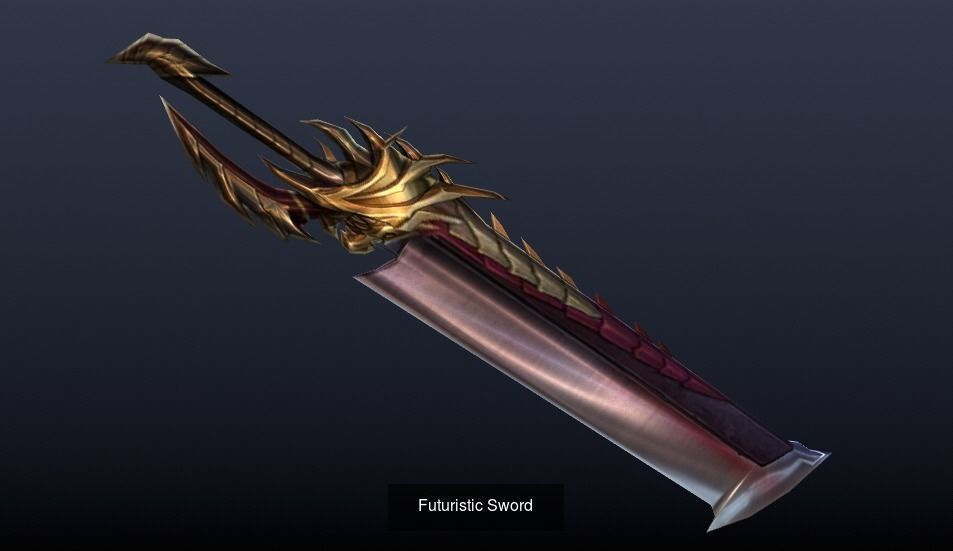 Sword Pack 30 Piece 3D Model Collection_14