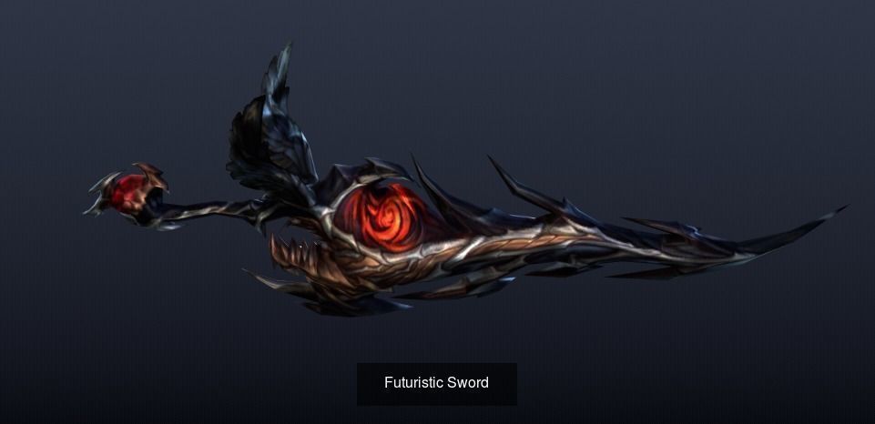 Sword Pack 30 Piece 3D Model Collection_7