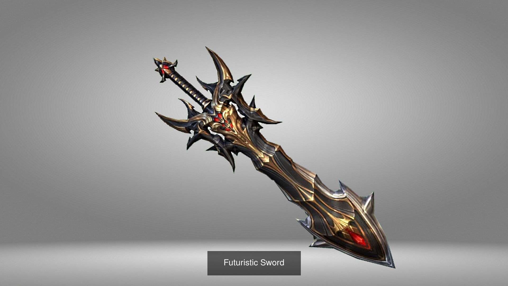 Sword Pack 30 Piece 3D Model Collection_25