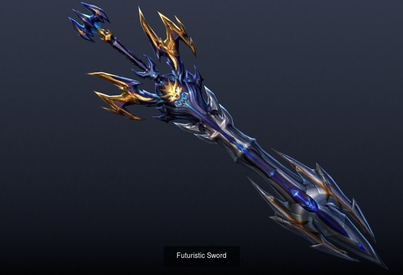 Sword Pack 30 Piece 3D Model Collection_11