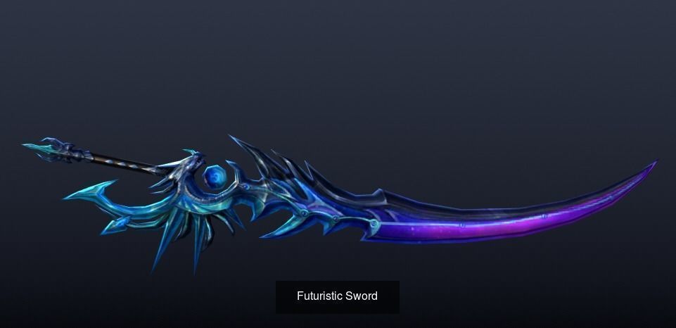 Sword Pack 30 Piece 3D Model Collection_8