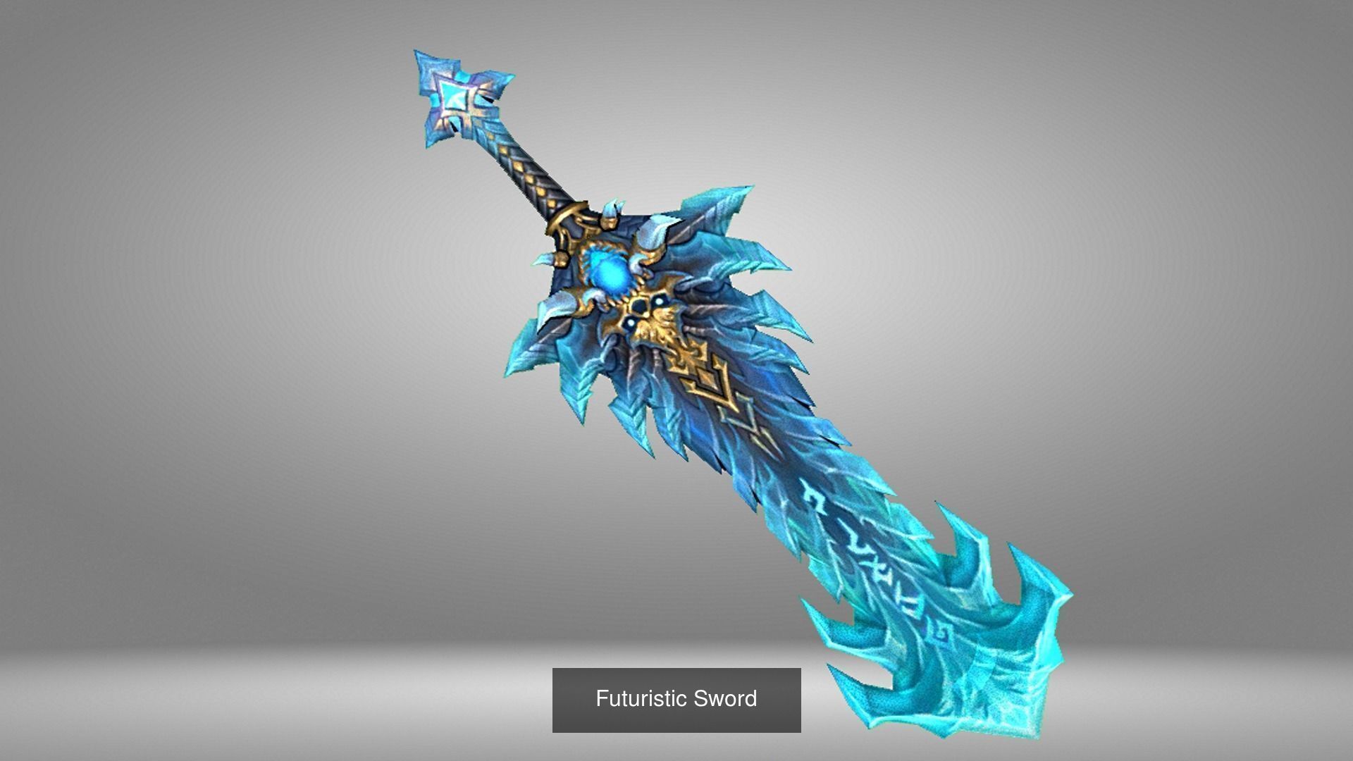 Sword Pack 30 Piece 3D Model Collection_24