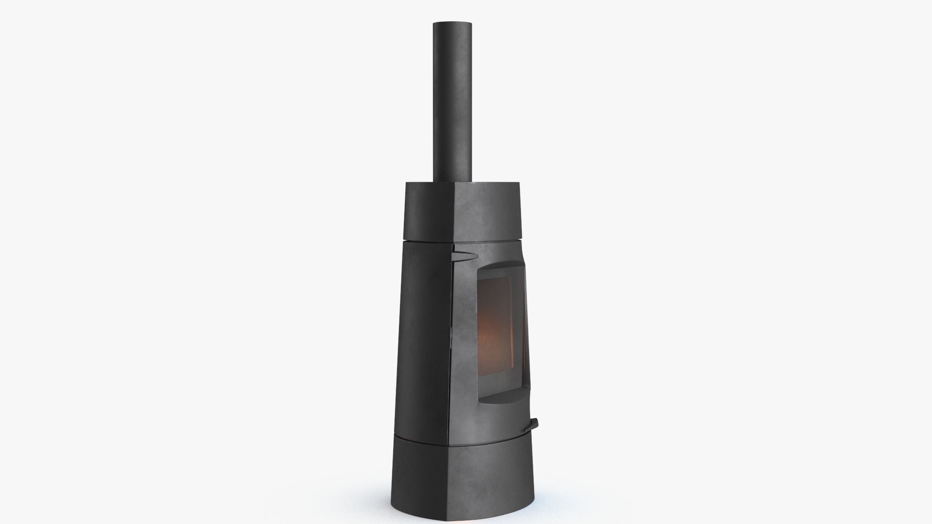 Fireplace v3 Low-poly 3D model_4