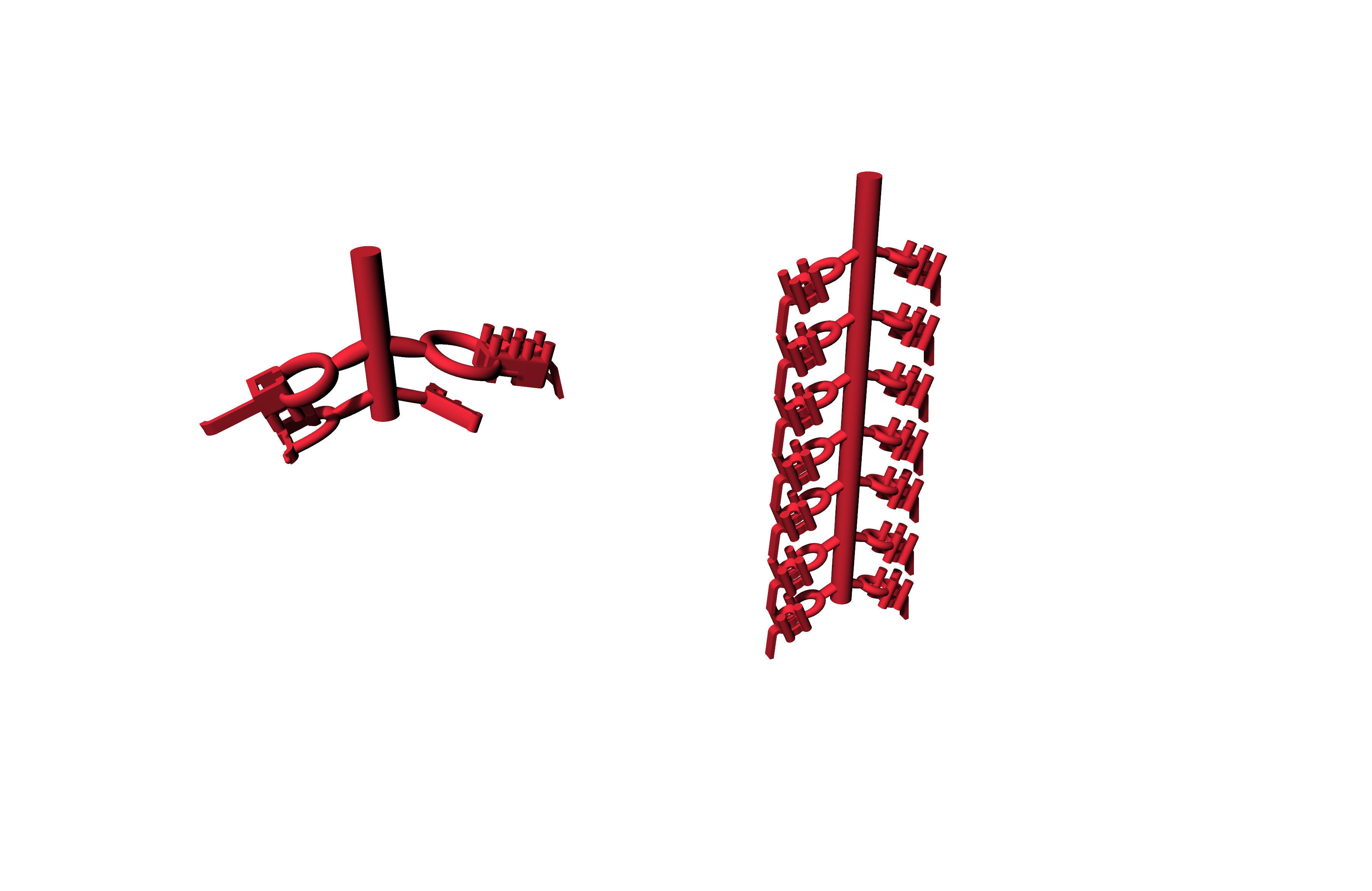 Stylish Tennis Bracelet 4 from 6  3D print model_4