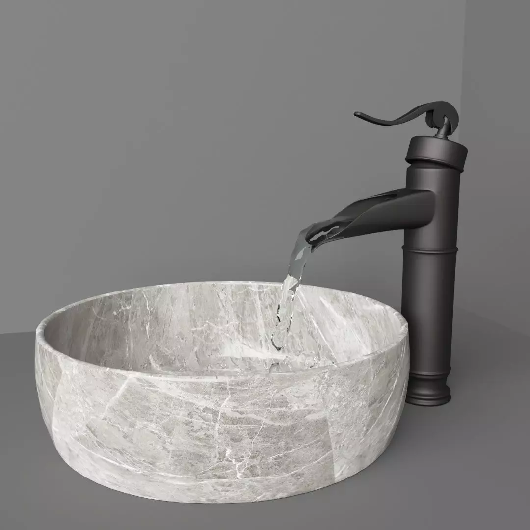 Washbasin Free 3D model