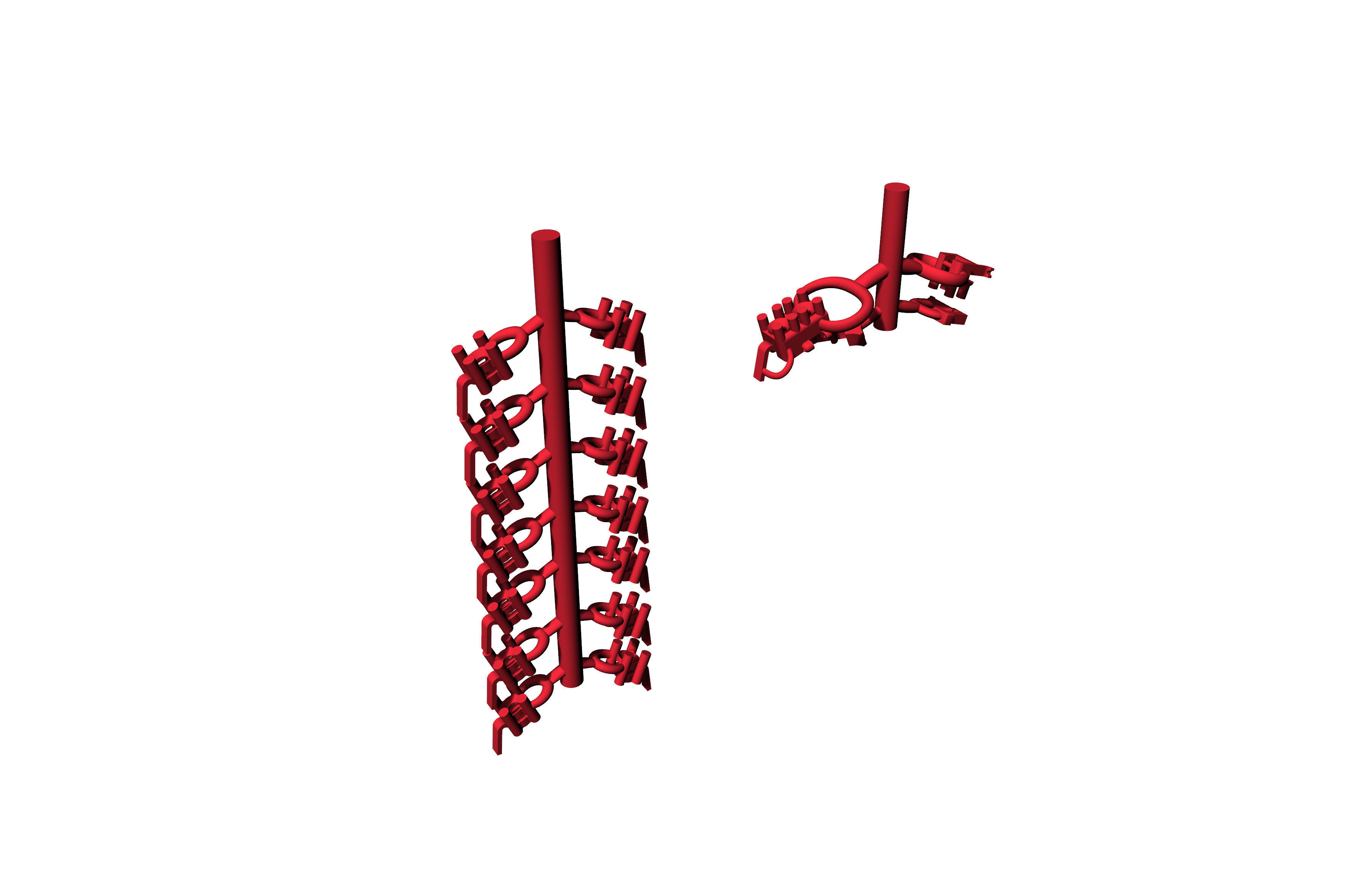 Stylish Tennis Bracelet 5 from 6  3D print model_5