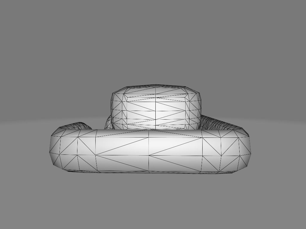 Soap Bar and Tray Free 3D model_4