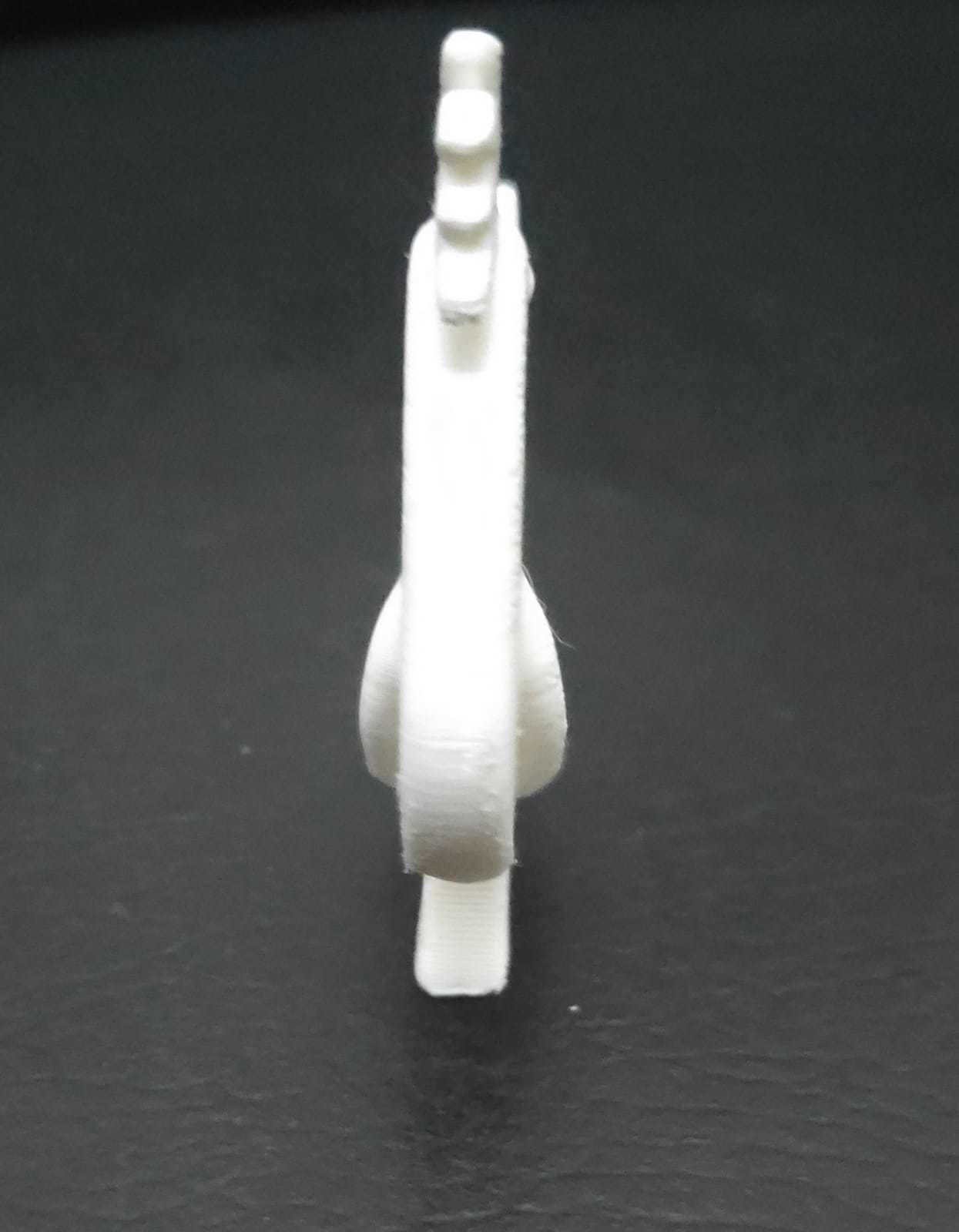 Stylized Rooster 3D print model_4