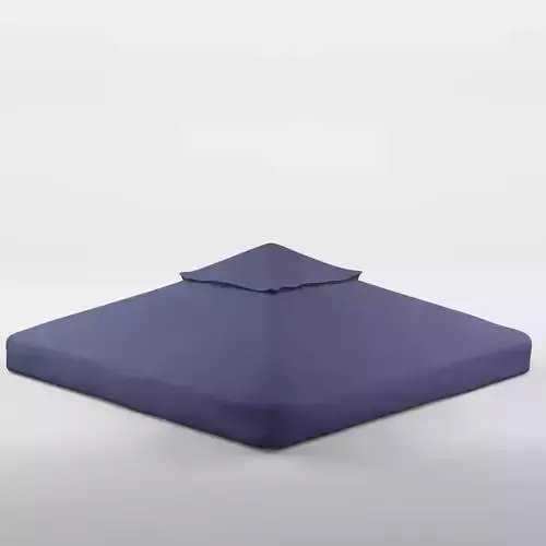Malva Roof Navy 3D Model Low-poly 3D model