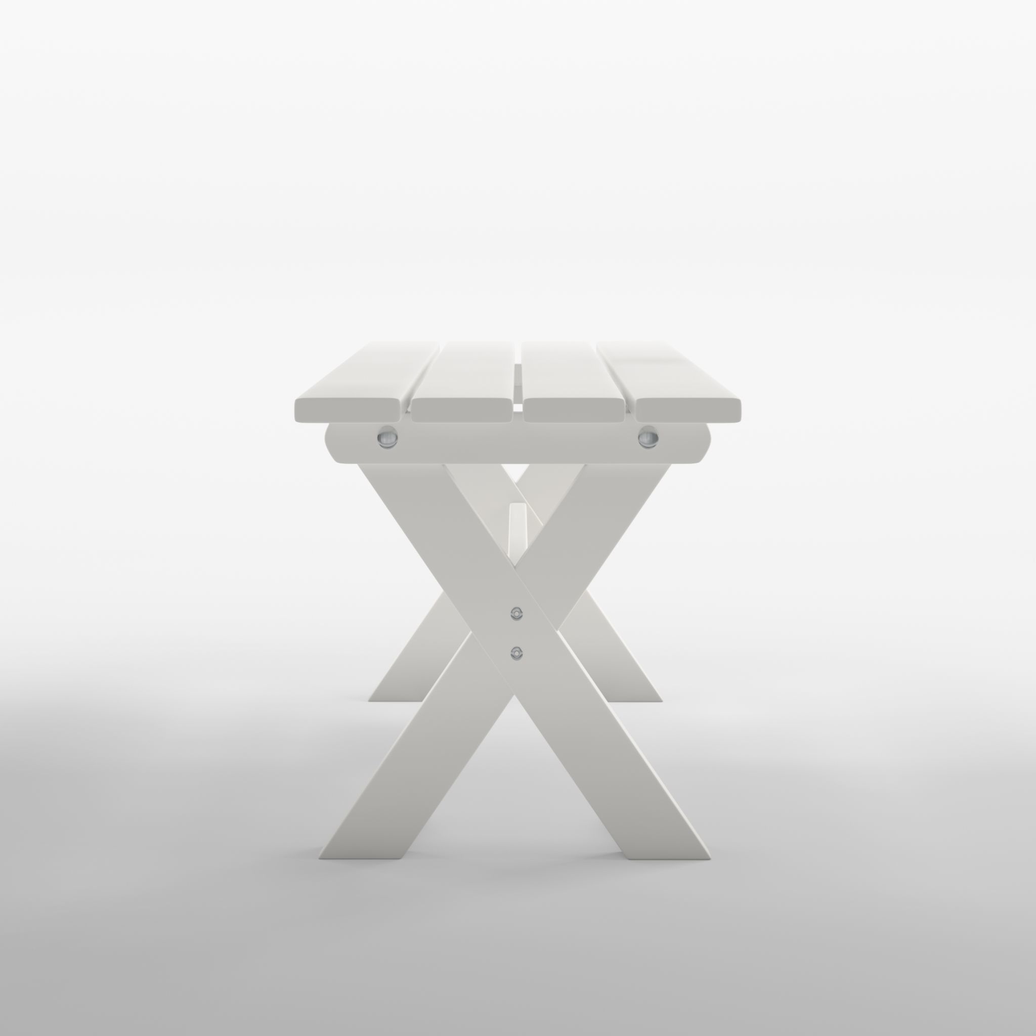 Lacko Bench 3D Model Low-poly 3D model_2