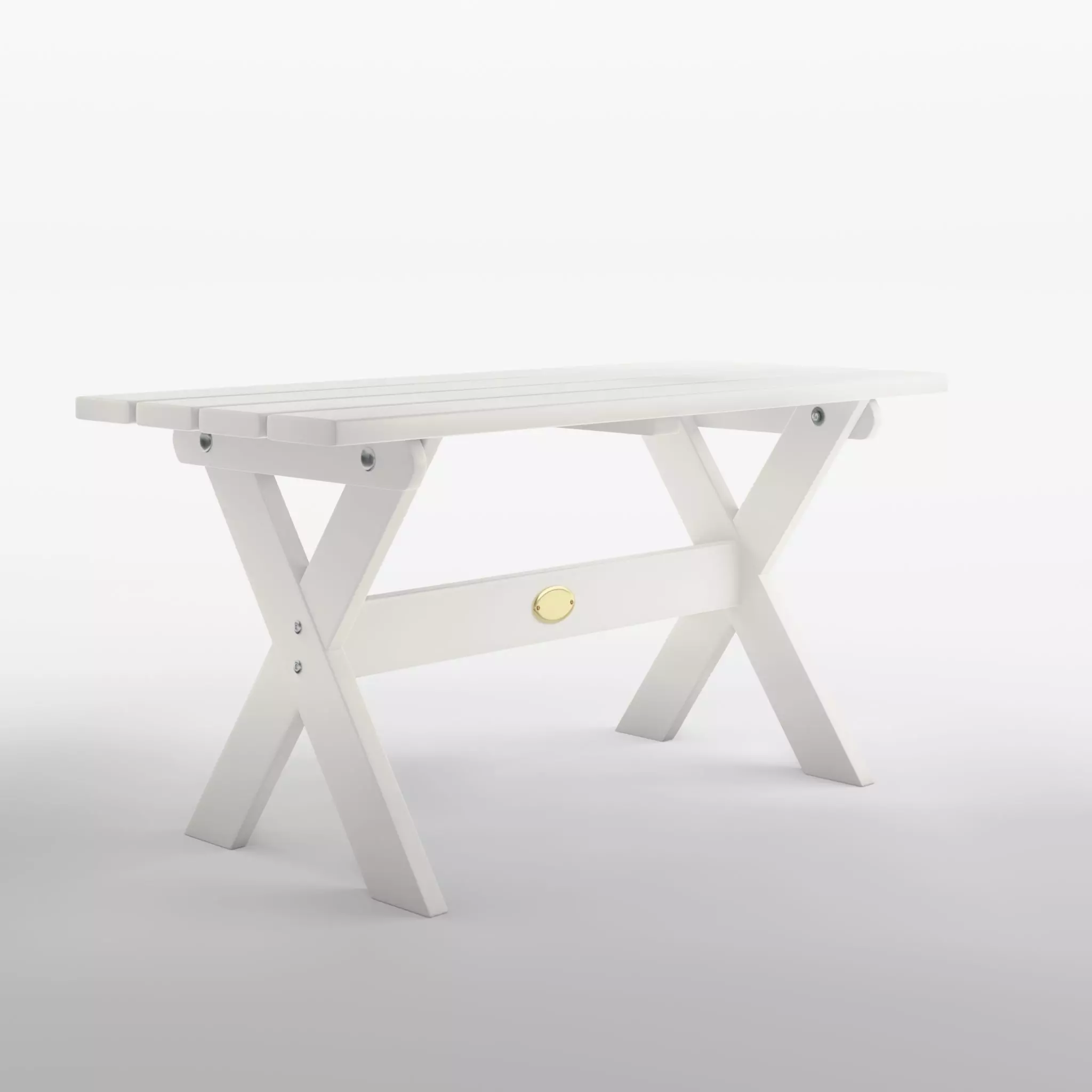 Lacko Bench 3D Model Low-poly 3D model_0