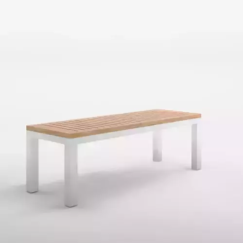 Kalmar Bench 3D Model
