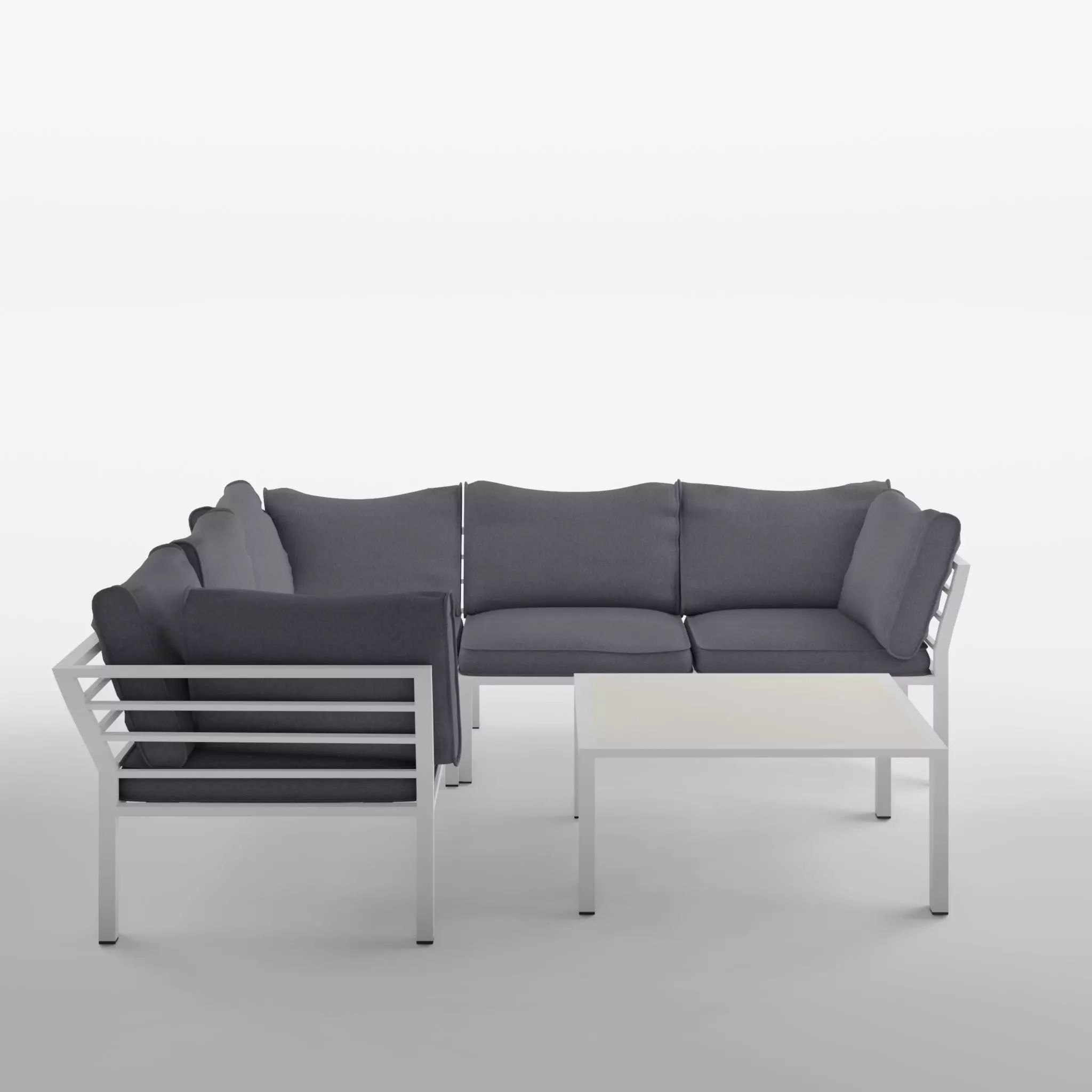 Hanger Corner Sofa Set 3D Model Low-poly 3D model_0