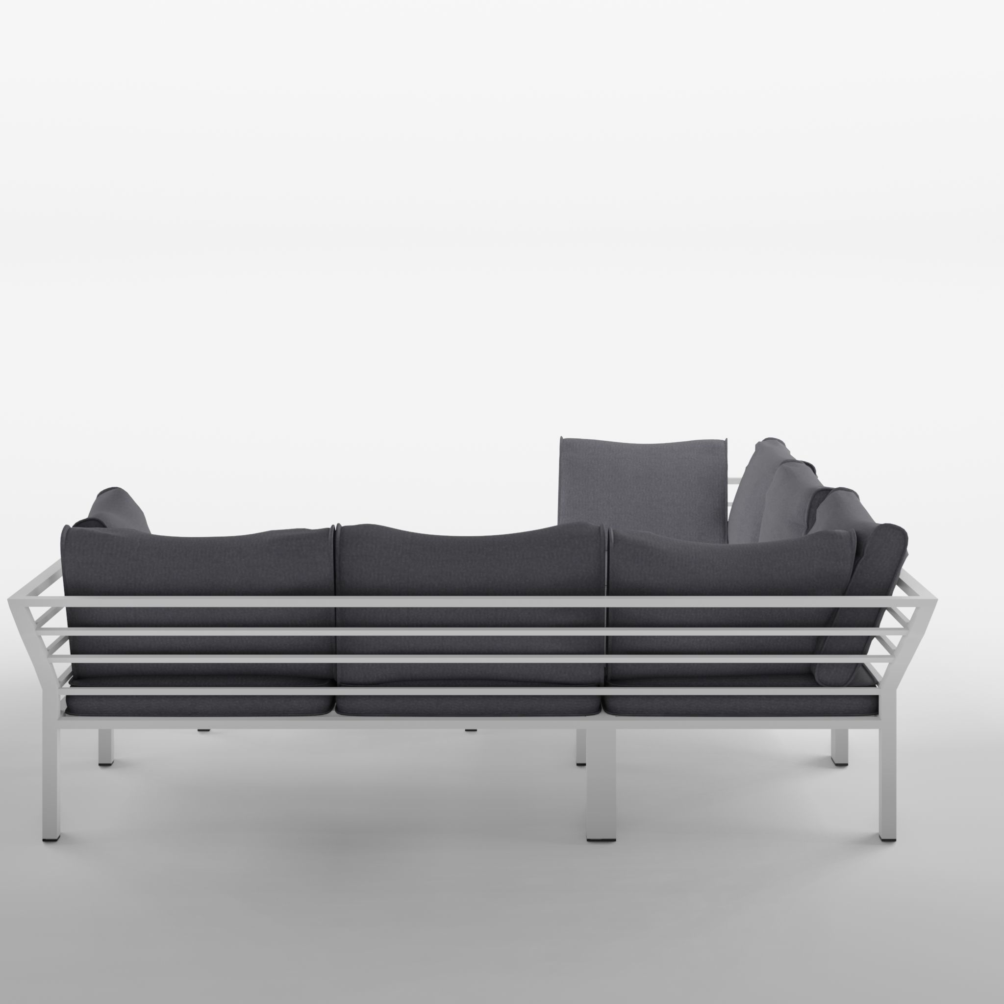 Hanger Corner Sofa Set 3D Model Low-poly 3D model_3