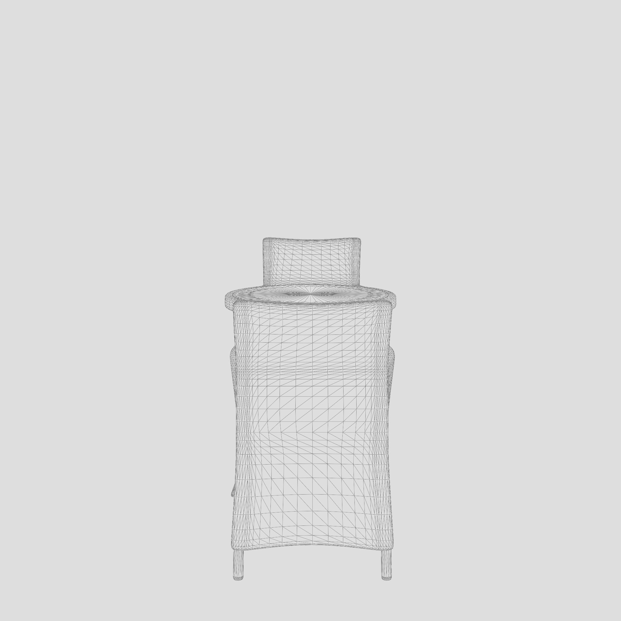 Aruba Cafe Set 3D Model Low-poly 3D model_7