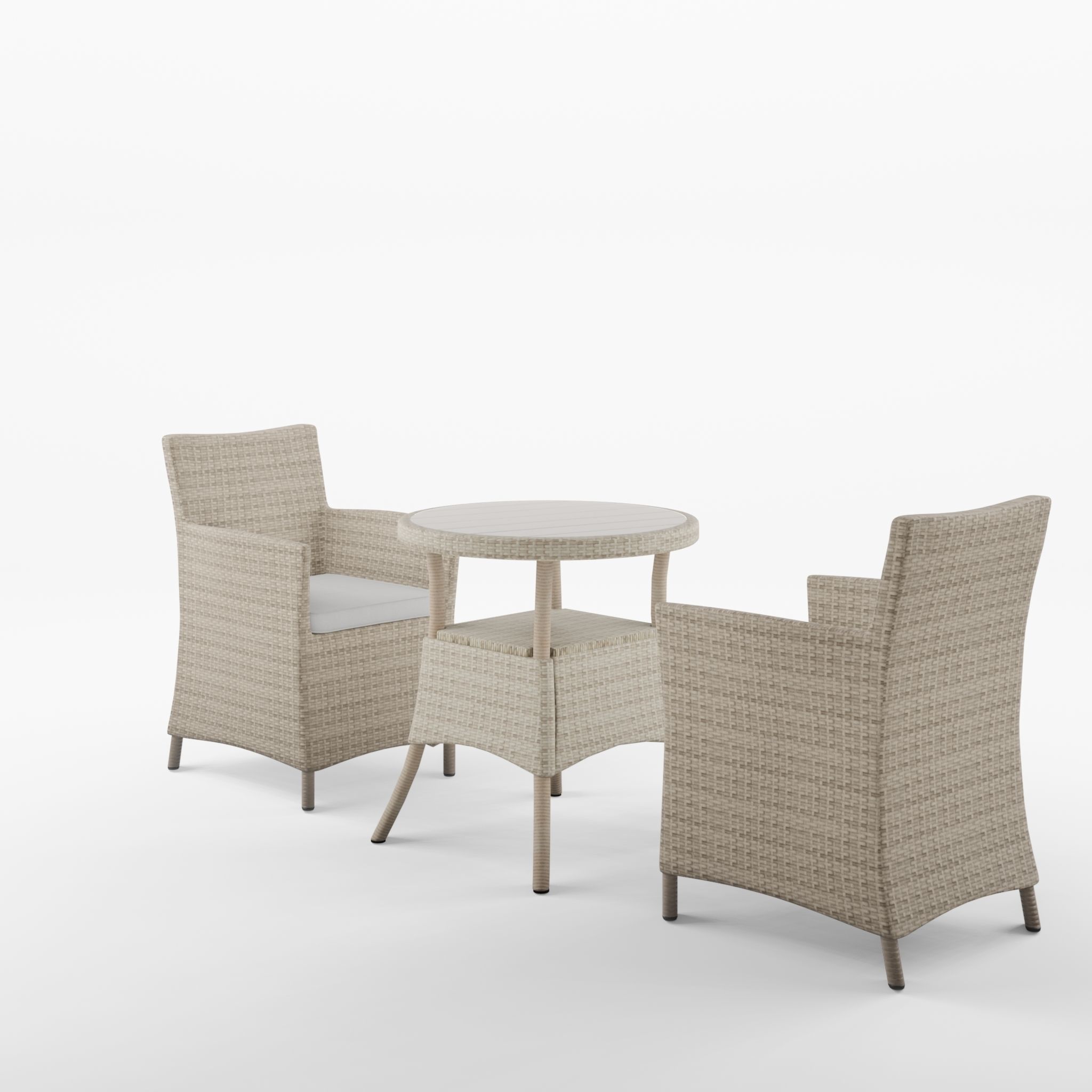 Aruba Cafe Set 3D Model Low-poly 3D model_2