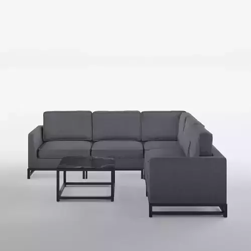 Adelshamn Lounge Set 3D Model