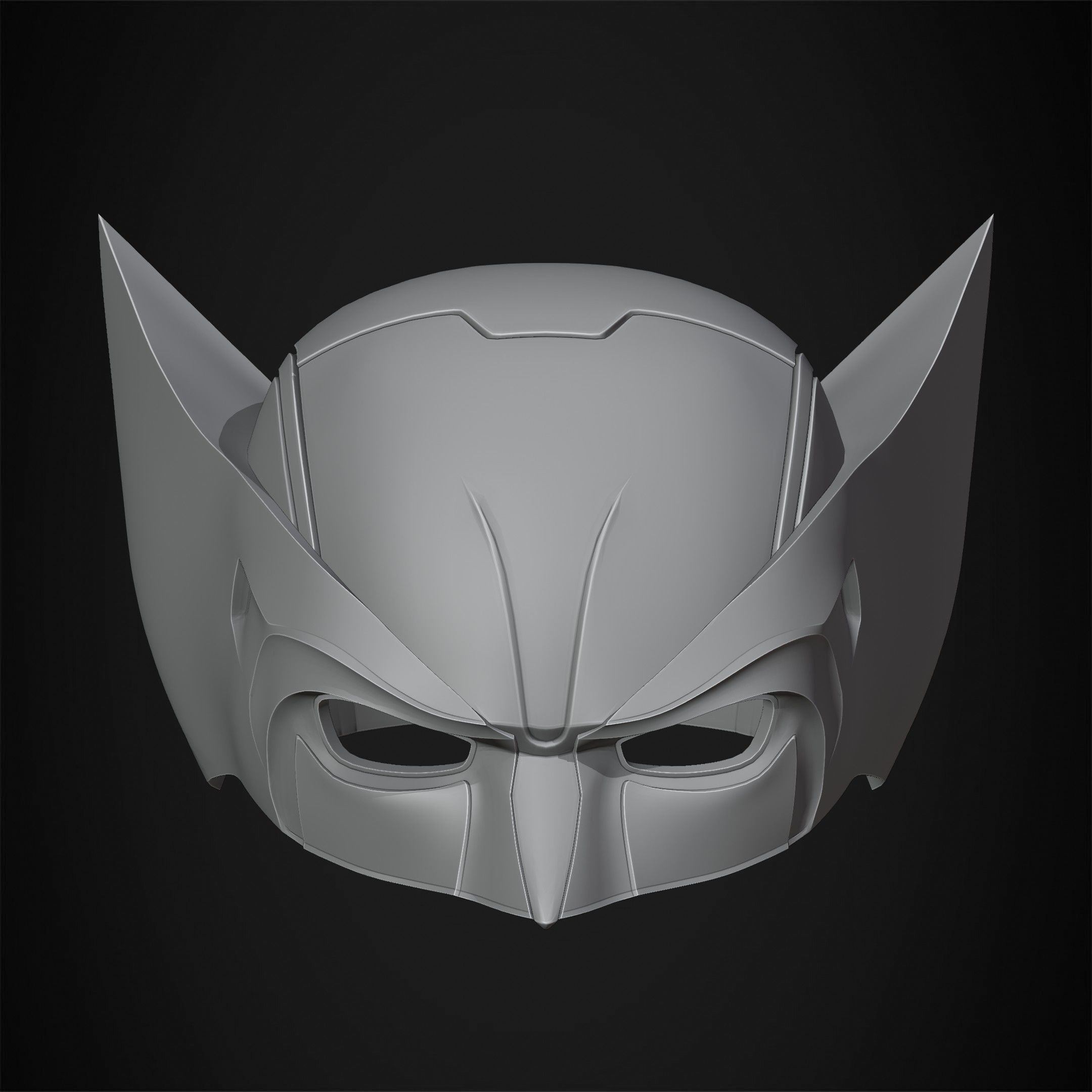 X-Men Wolverine Helmet for Cosplay 3D print model_14