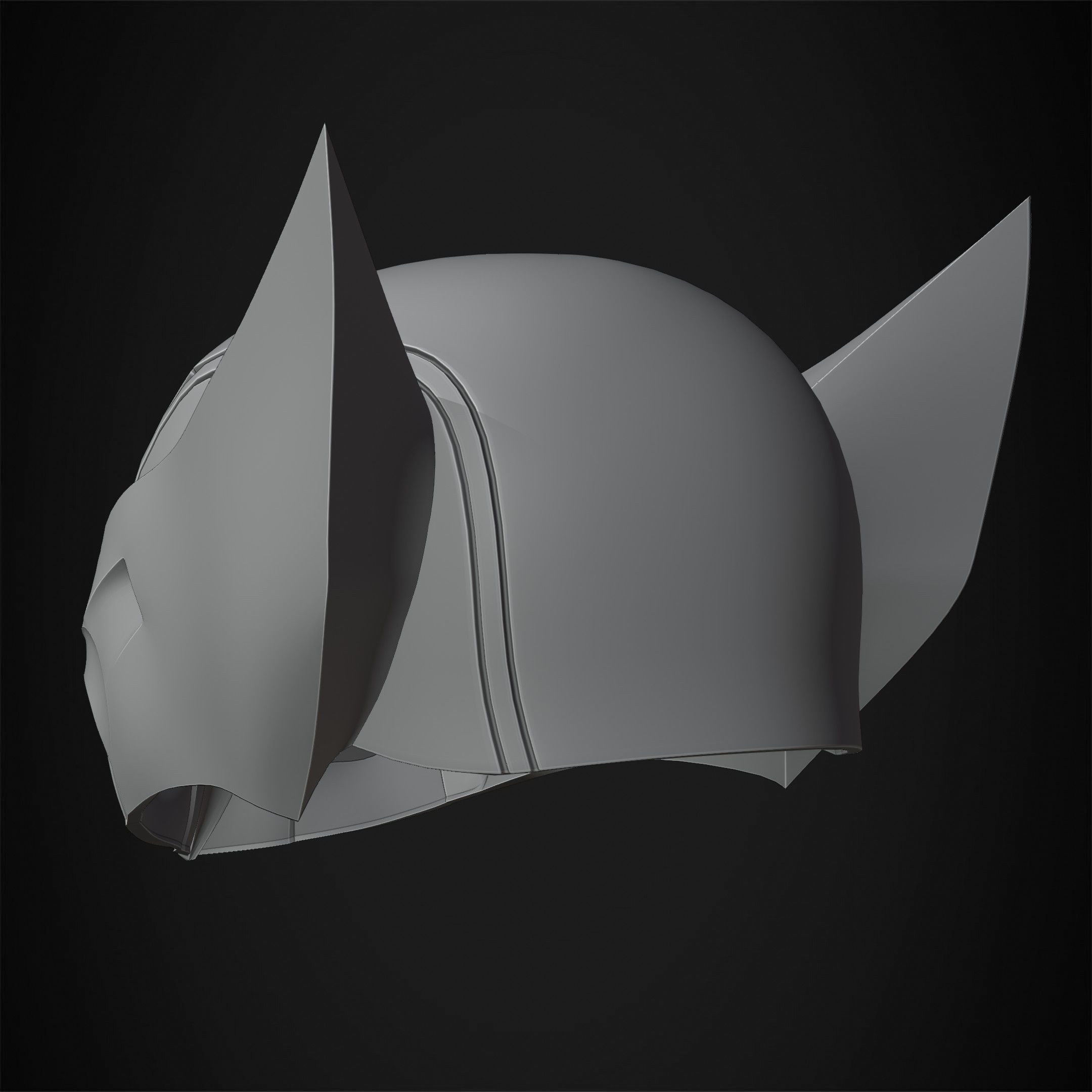 X-Men Wolverine Helmet for Cosplay 3D print model_20
