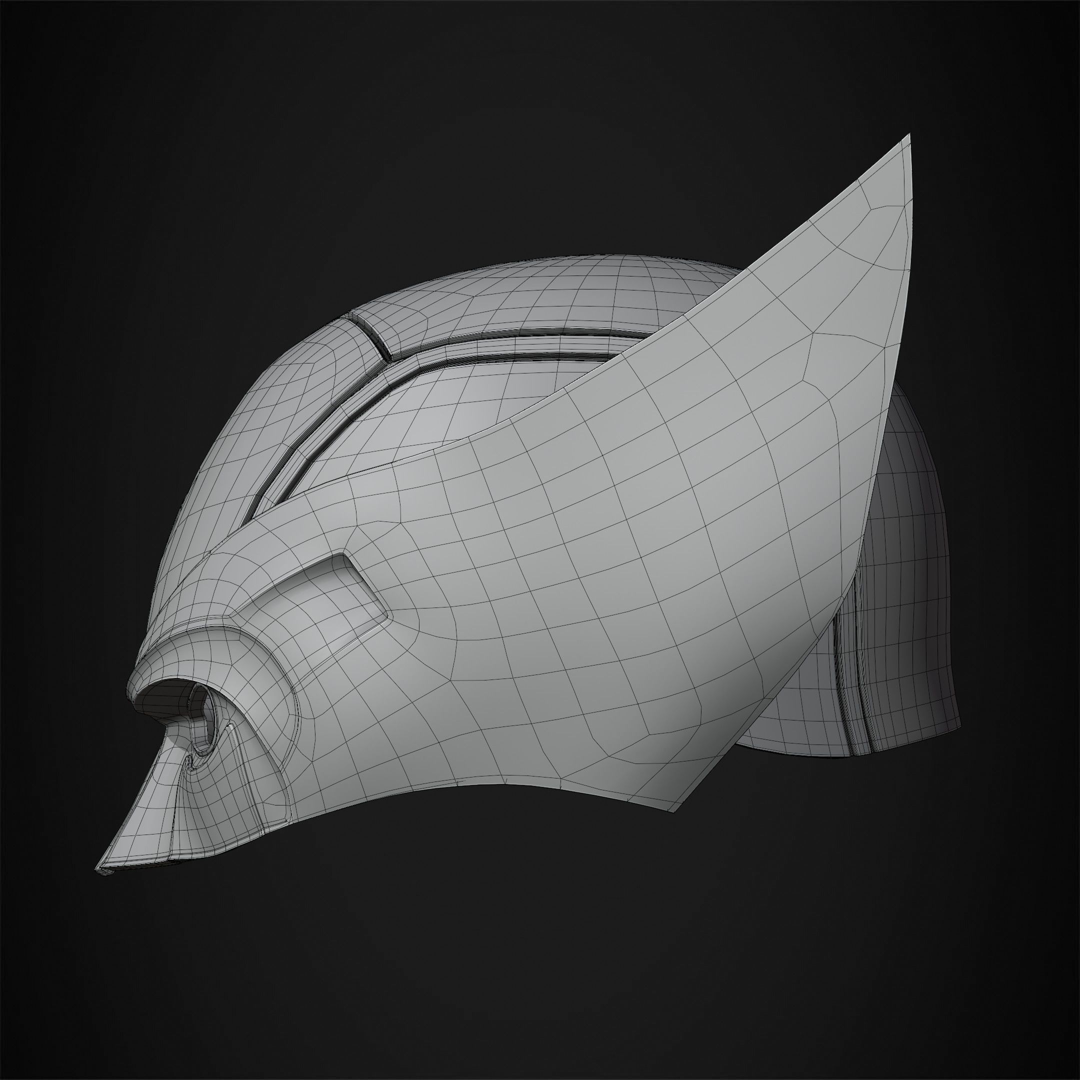 X-Men Wolverine Helmet for Cosplay 3D print model_19