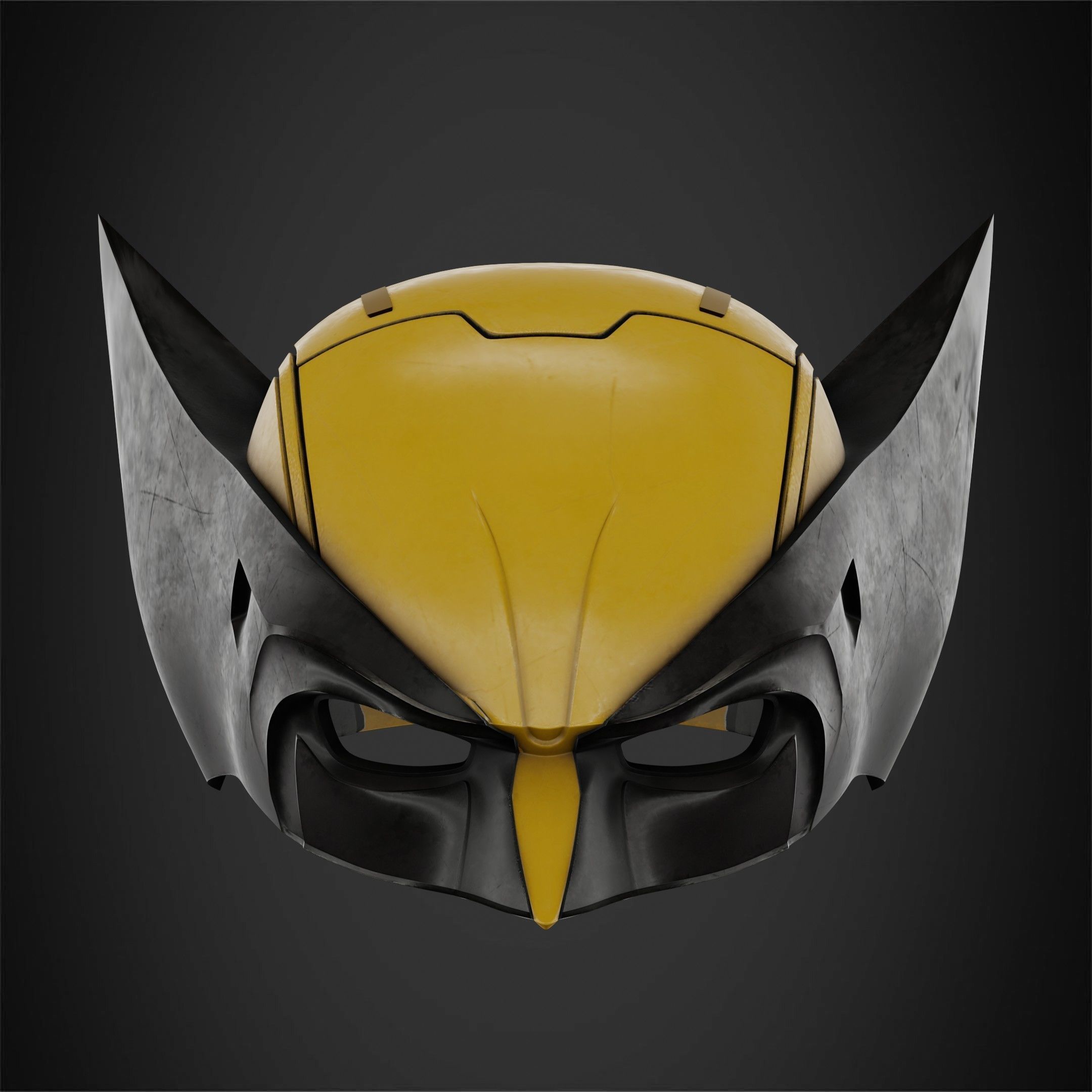 X-Men Wolverine Helmet for Cosplay 3D print model_3