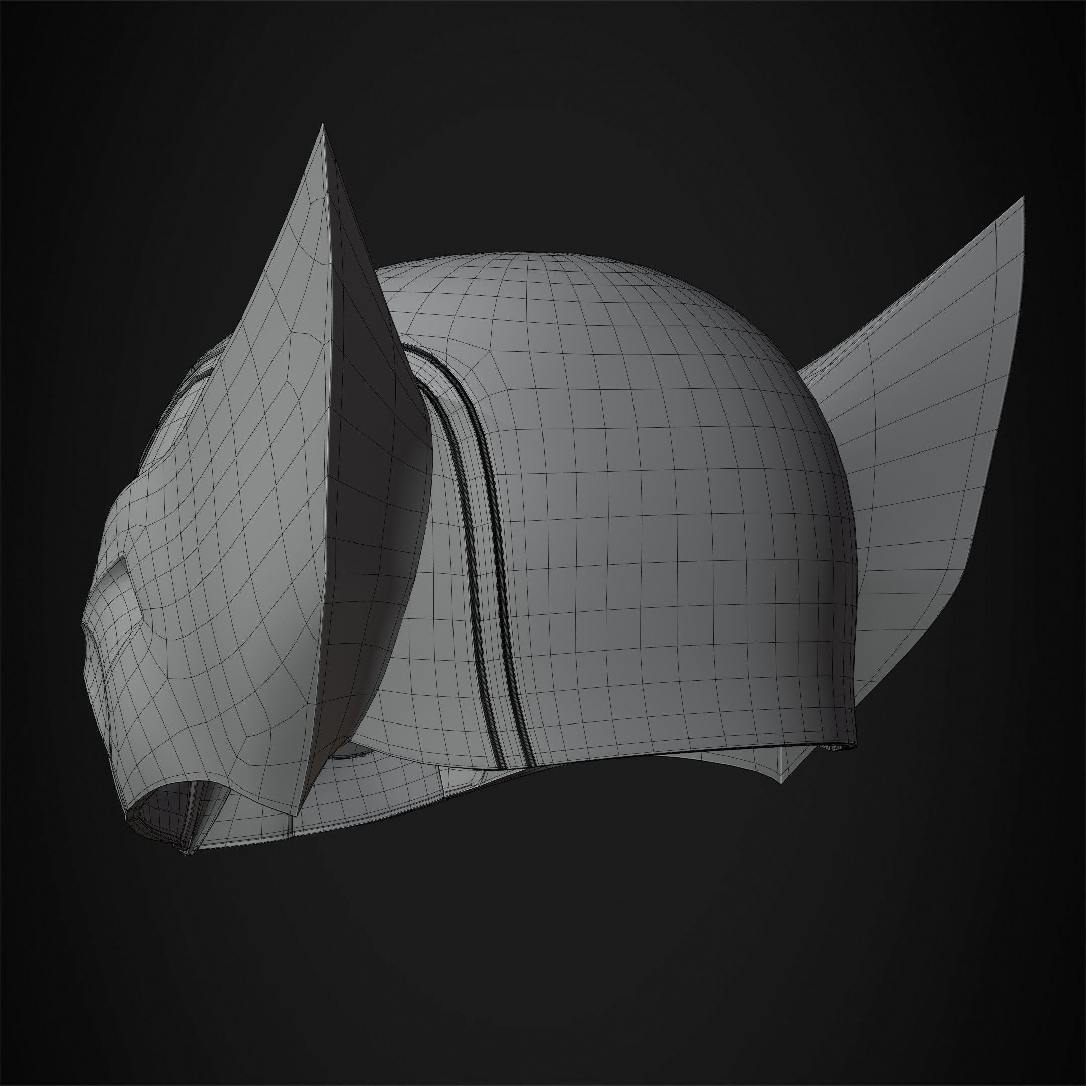 X-Men Wolverine Helmet for Cosplay 3D print model_21