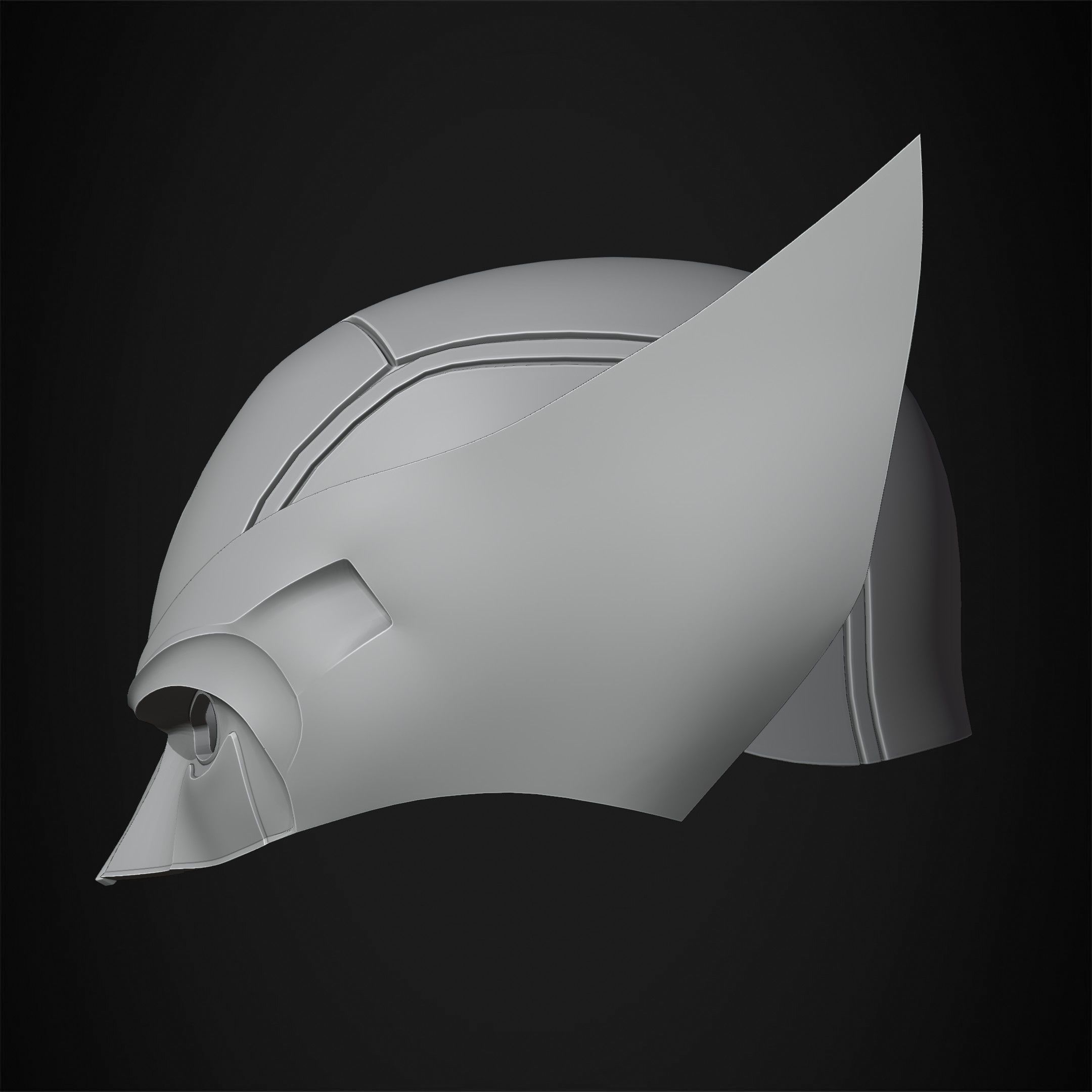 X-Men Wolverine Helmet for Cosplay 3D print model_18