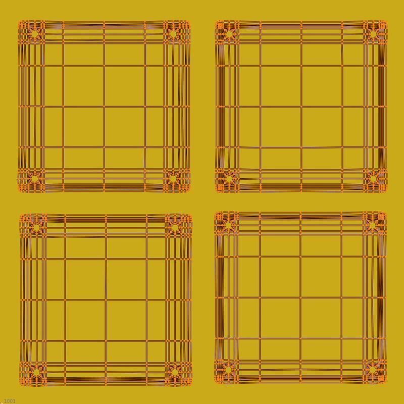 Yellow Mistery Block - Mario Free 3D model_6