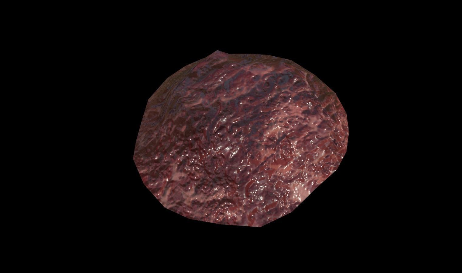 Animal Carcasses Pack Low-poly 3D model_27