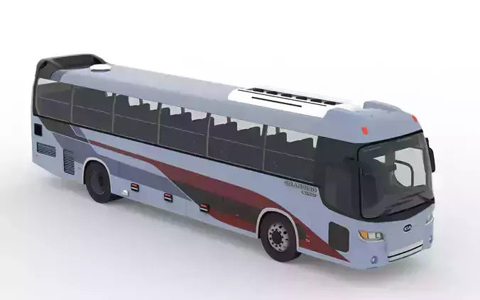 Kia Granbird Silkroad 2011  3D model