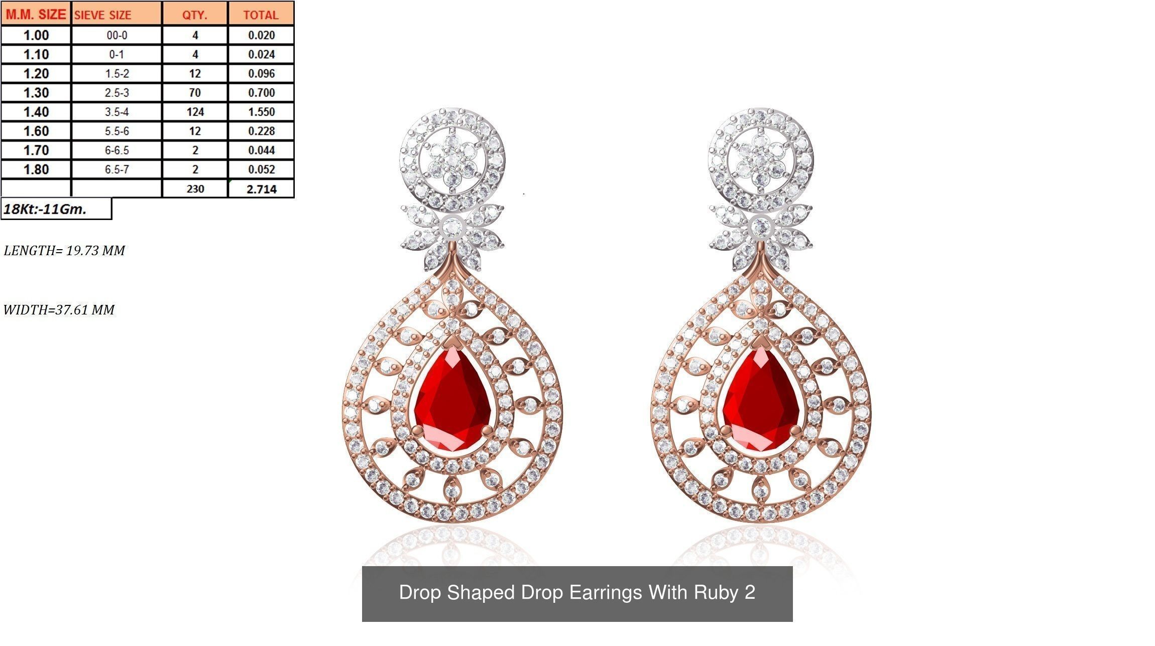 JEWELCAD 466 EARRING FILES 3D Model Collection_77