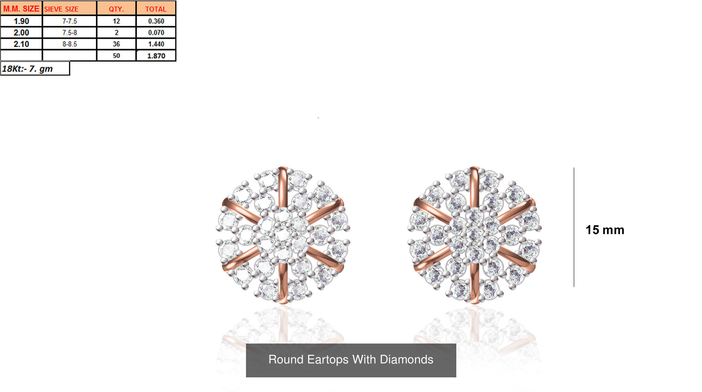 JEWELCAD 466 EARRING FILES 3D Model Collection_148