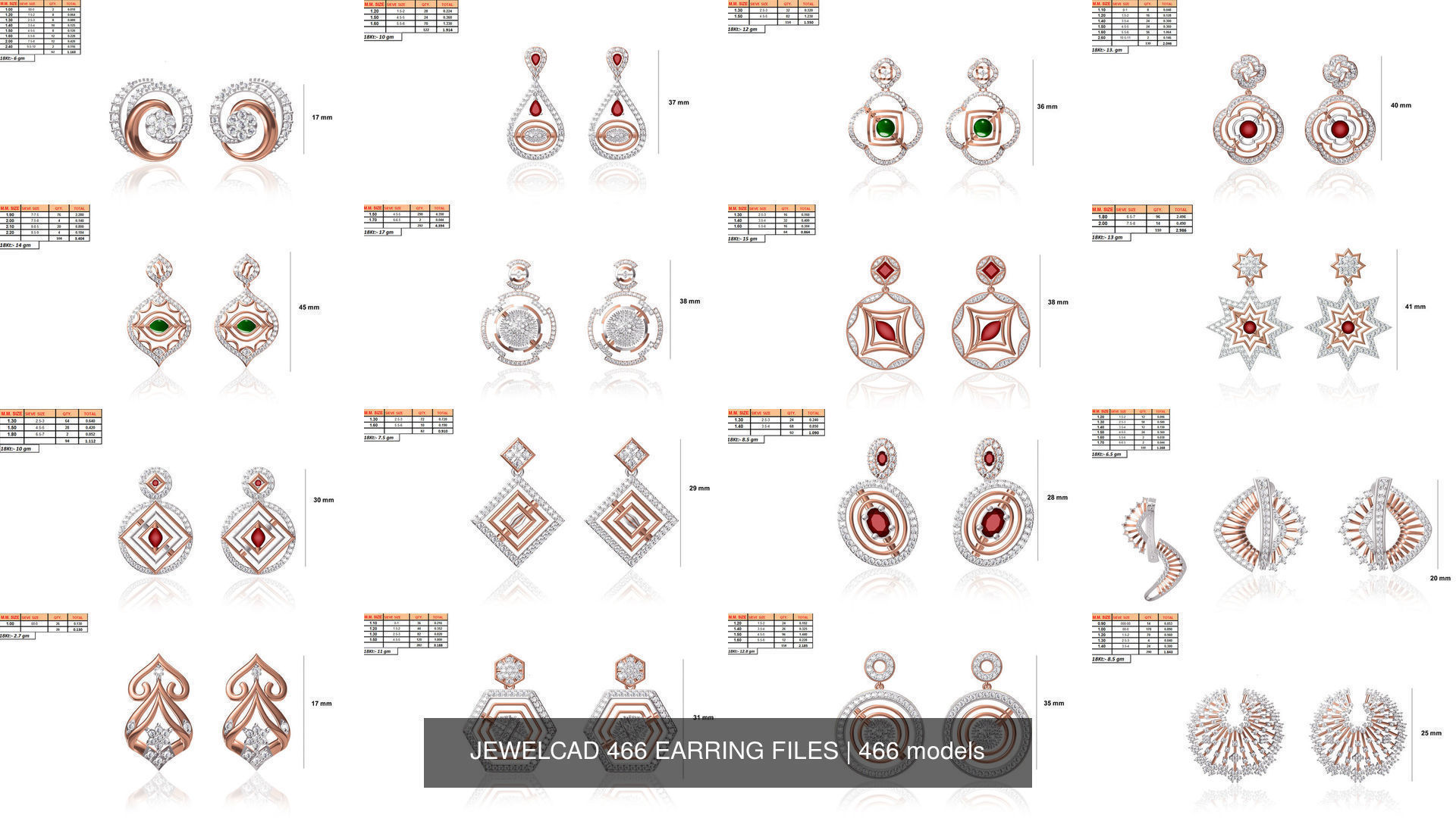 JEWELCAD 466 EARRING FILES 3D Model Collection_17