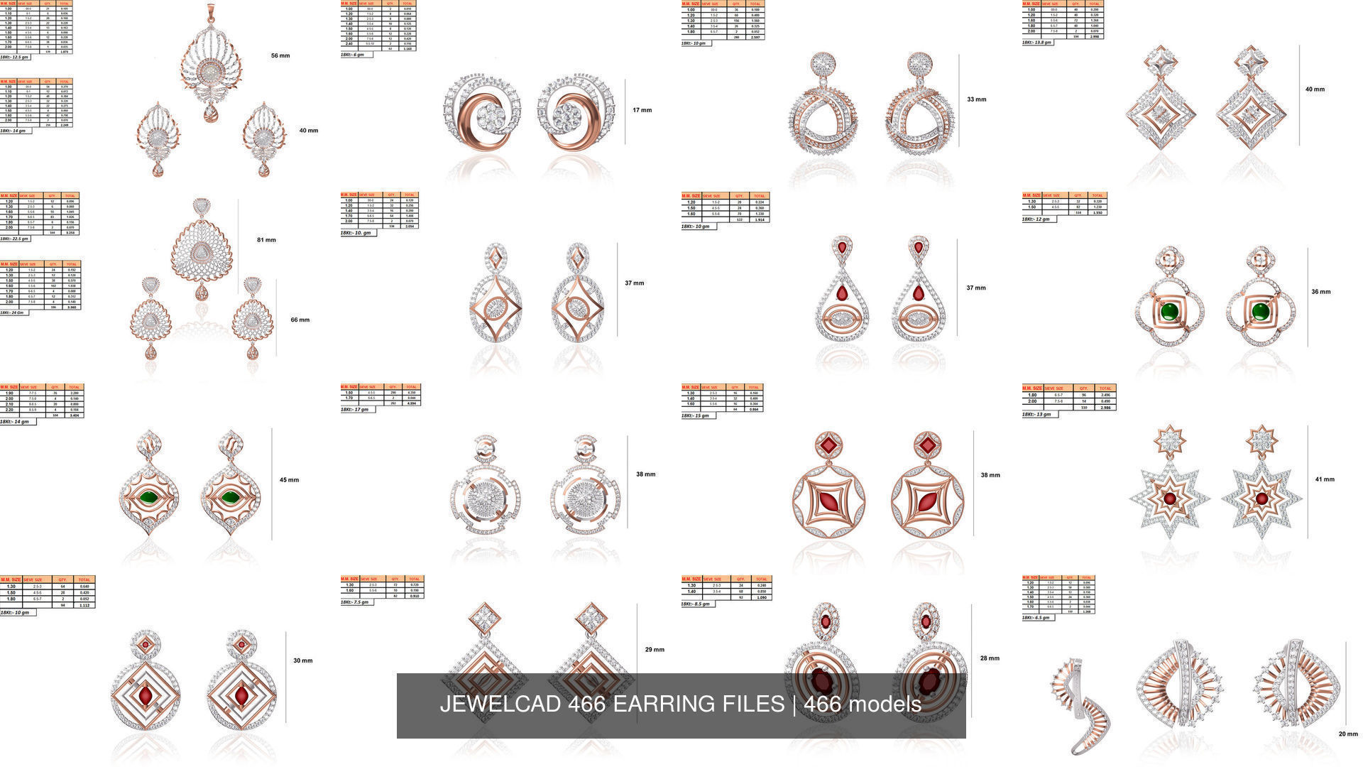 JEWELCAD 466 EARRING FILES 3D Model Collection_51