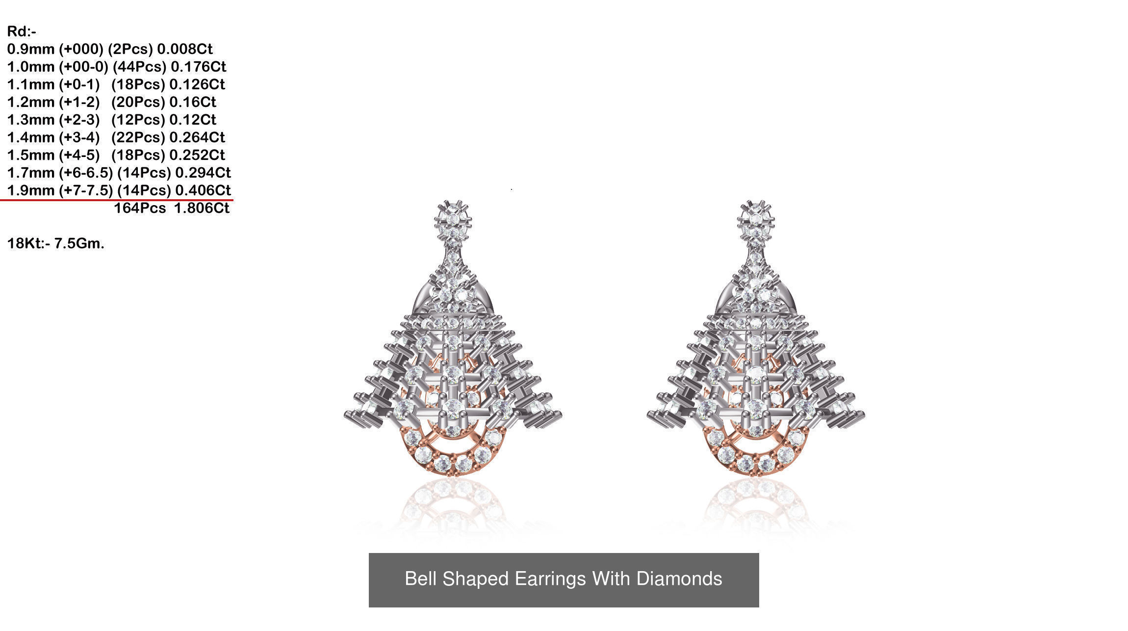 JEWELCAD 466 EARRING FILES 3D Model Collection_81