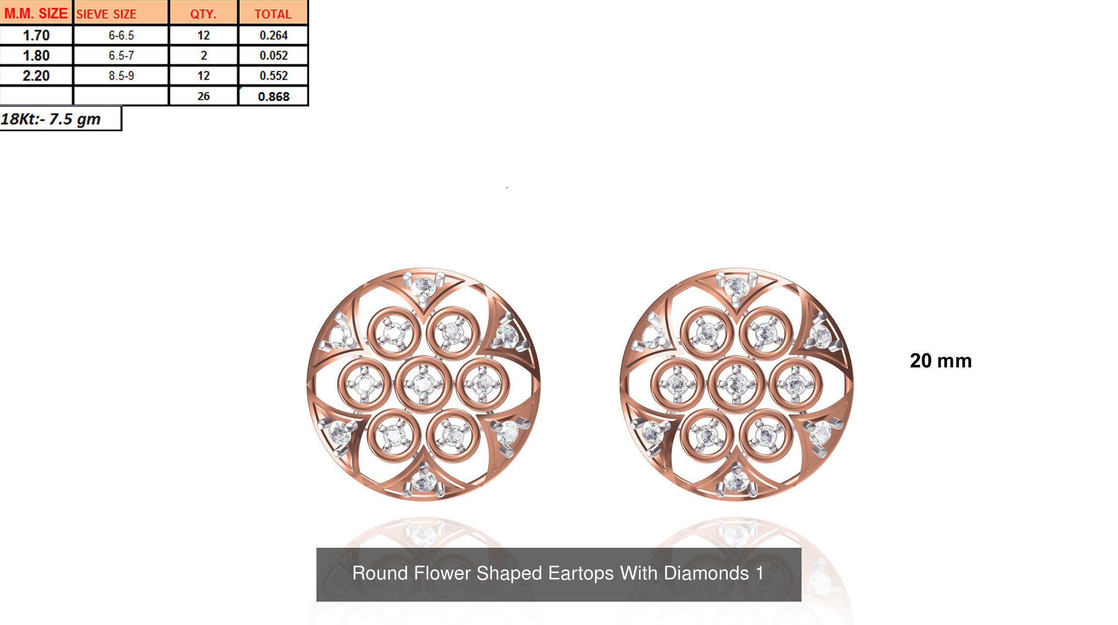 JEWELCAD 466 EARRING FILES 3D Model Collection_134